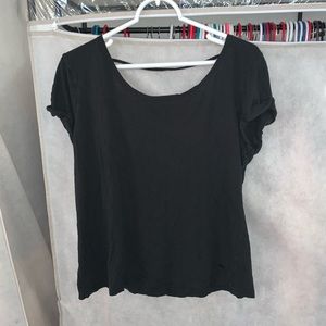 Black & White Back Design Tops